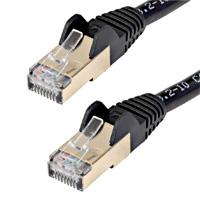CABLE DE 1M CAT6A ETHERNET NEGRO - CABLE DE RED 10GB CAT6A SNAGLESS BLINDADO RJ45 POE DE 100W - 10GBE CON CERTIFICACION UL/TIA - STARTECH.COM MOD. C6ASPAT3BK CABLE DE 1M CAT6A ETHERNET NEGRO - CABLE DE RED 10GB CAT6A SNAGLESS BLINDADO RJ45 POE DE 100W - 10GBE CON CERTIFICACION UL/TIA - STARTECH.COM MOD. C6ASPAT3BK